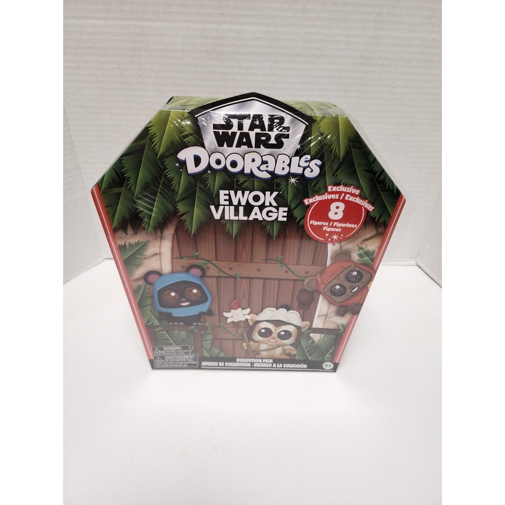 Disney Doorables NEW Star Wars Ewok Village 8 exclusive figures Collection Peek